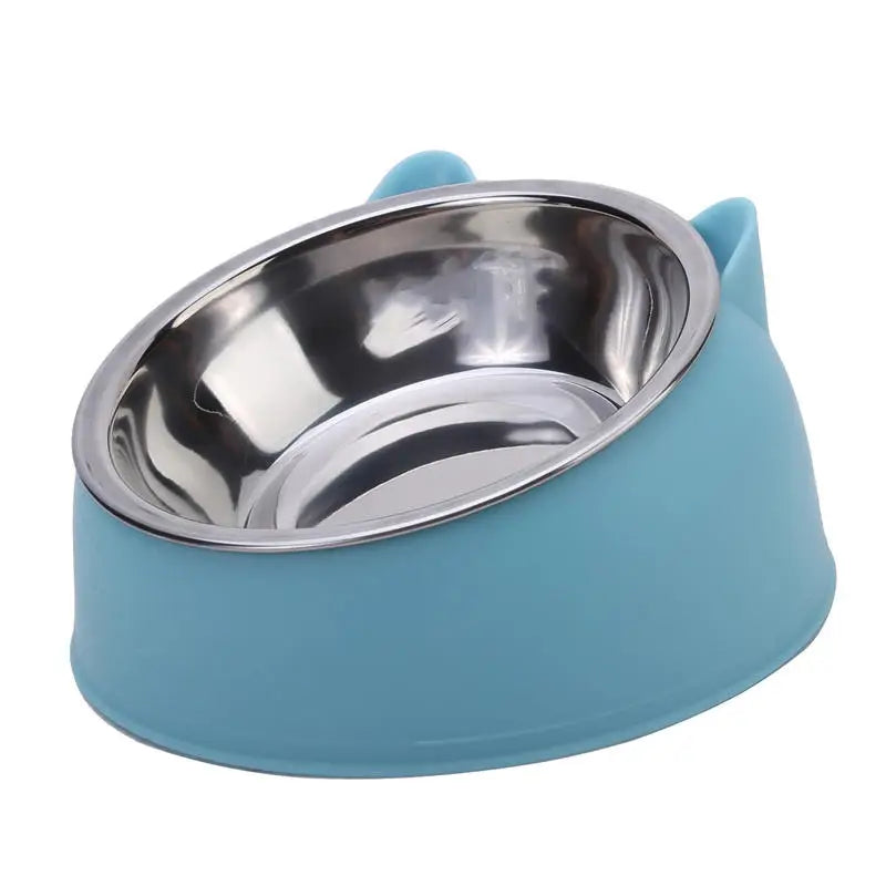Bol d'alimentation surélevé en acier inoxydable pour chat