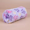 Paw Print Fleece Pet Blanket for Dogs and Cats