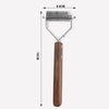 Double-Sided Wooden Pet Grooming Comb