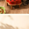 Ceramic Slow Feeder Bowl for Cats and Small Dogs