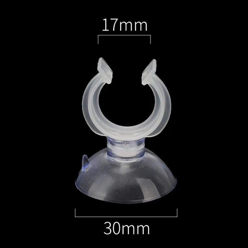 Attaches à ventouse pour tuyaux d'aquarium (Lot de 10)