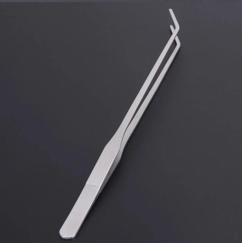 Stainless Steel Aquarium Tool Set with Scissors, Tweezers, and Shovel