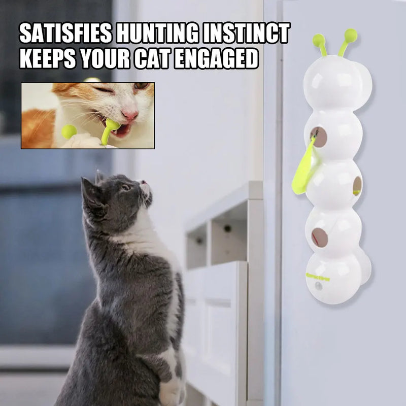 Smart Motion Cat Toy: Interactive Motion Activated Worm with Tail