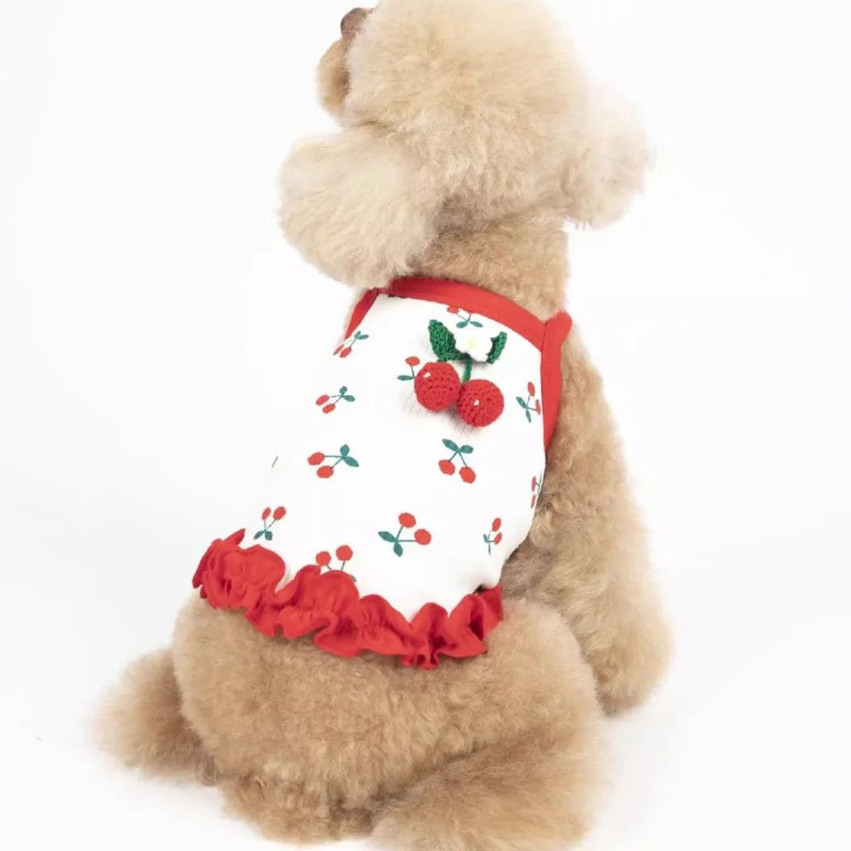 Cherry Print Cooling Vest for Small Dogs and Cats