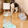 Automatic Pet Feeder with Drinking Bowl Large Capacity 3.8L
