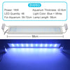 Lampe LED à clipser pour aquarium, fine et élégante