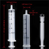 10ml Plastic Syringe for Liquid Measurement & Dispensing (Pack of 10)