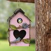 Handcrafted Wooden Hanging Birdhouse for Garden Decor