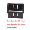 Durable Hollow Plastic Sleeve for Fitness Equipment Pipes