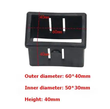 Durable Hollow Plastic Sleeve for Fitness Equipment Pipes
