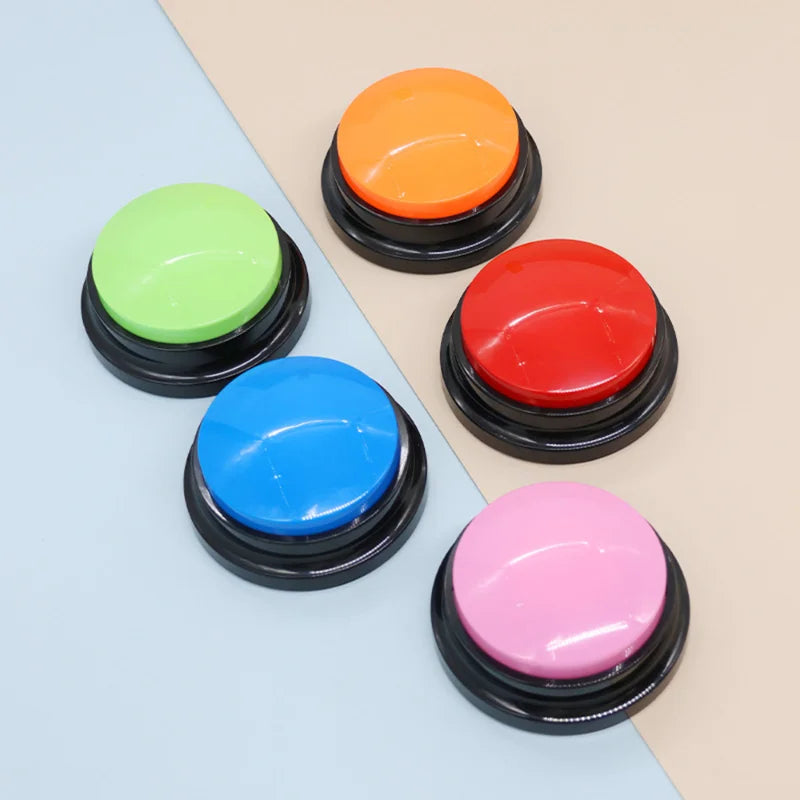 Boutons de Communication pour Animaux avec Enregistrement 30 Secondes