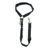Adjustable Dog Car Seat Belt with Elastic Bungee and Reflective Stitching