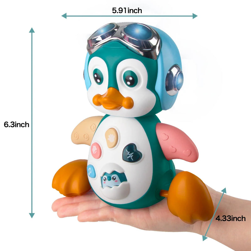 Musikalischer Krabbelpinguin-Spielzeug