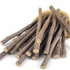 Palos de Madera de Manzana Natural para Mascotas Pequeñas