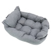 Cozy Cotton Pet Sofa Bed for Dogs and Cats