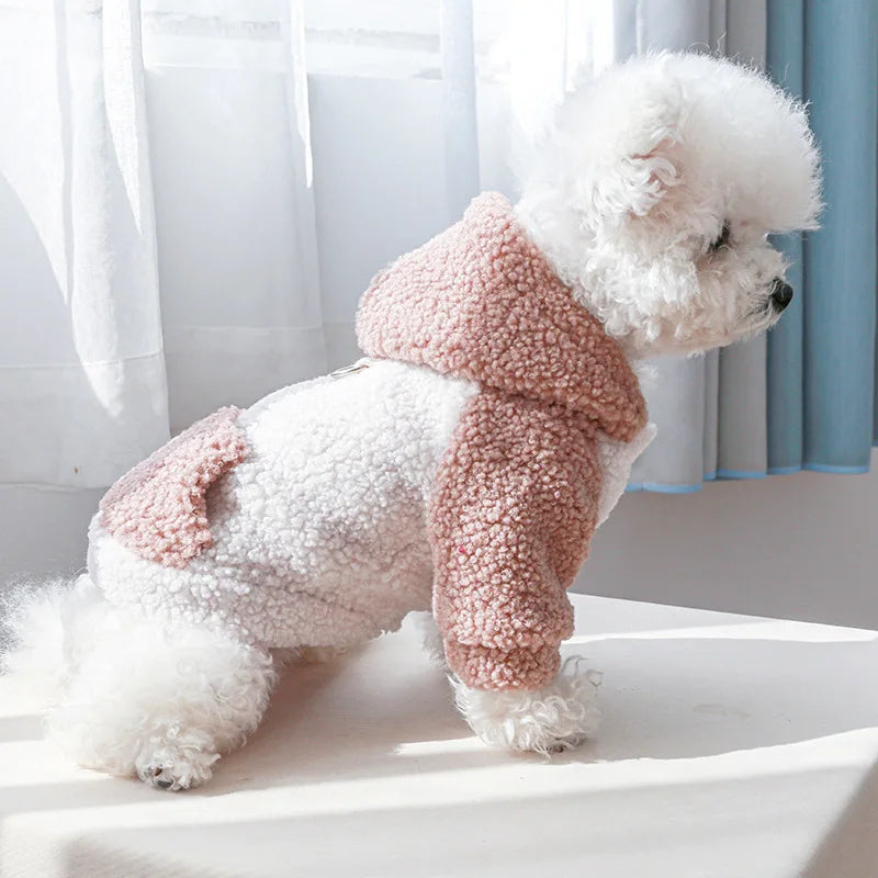 Suéter con Capucha de Lana Berber para Perro