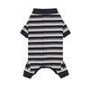 Striped Four-Leg Dog Pajama Jumpsuit