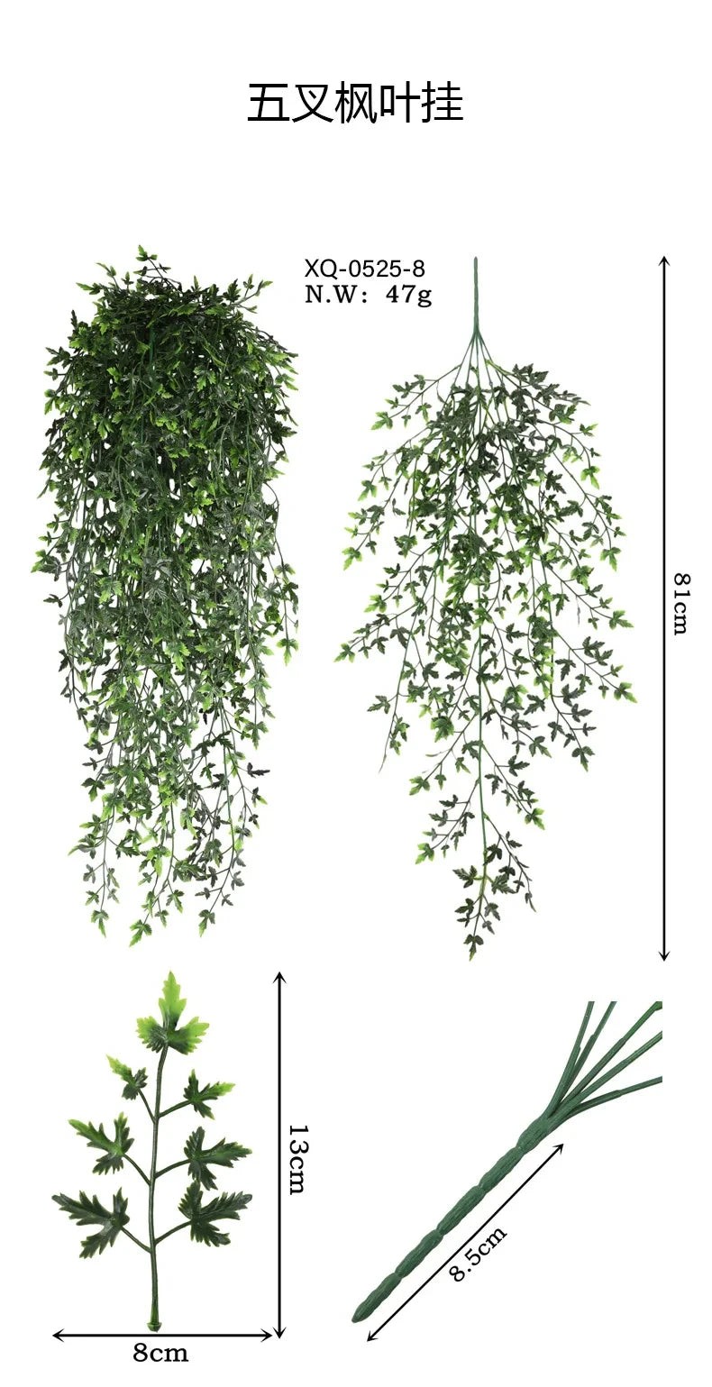 Artificial Persian Fern Hanging Vines for Home Decor