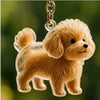 Pet Memorial Fur Keepsake Keychain Pendant