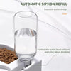 Dual-Compartment Moisture-Proof Pet Bowl