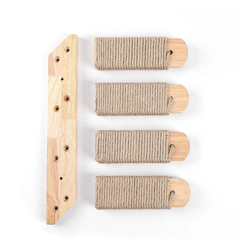 Étagère Murale pour Chats avec Griffoir