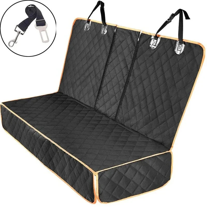 Waterproof Car Dog Seat Cover with Non-Slip Base
