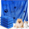 Ultra-Soft Quick-Dry Pet Bath Towel for Dogs and Cats