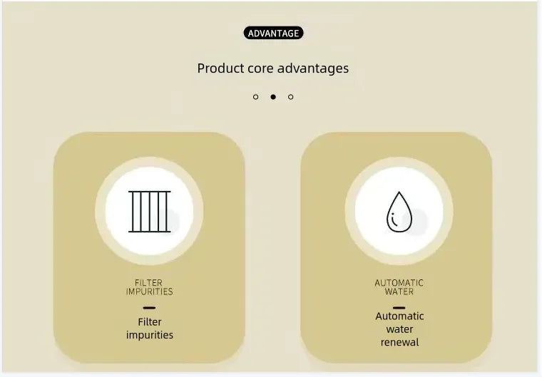 Distributeur automatique de nourriture et d'eau pour animaux