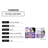 Pet Dental Care Wipes for Dogs and Cats