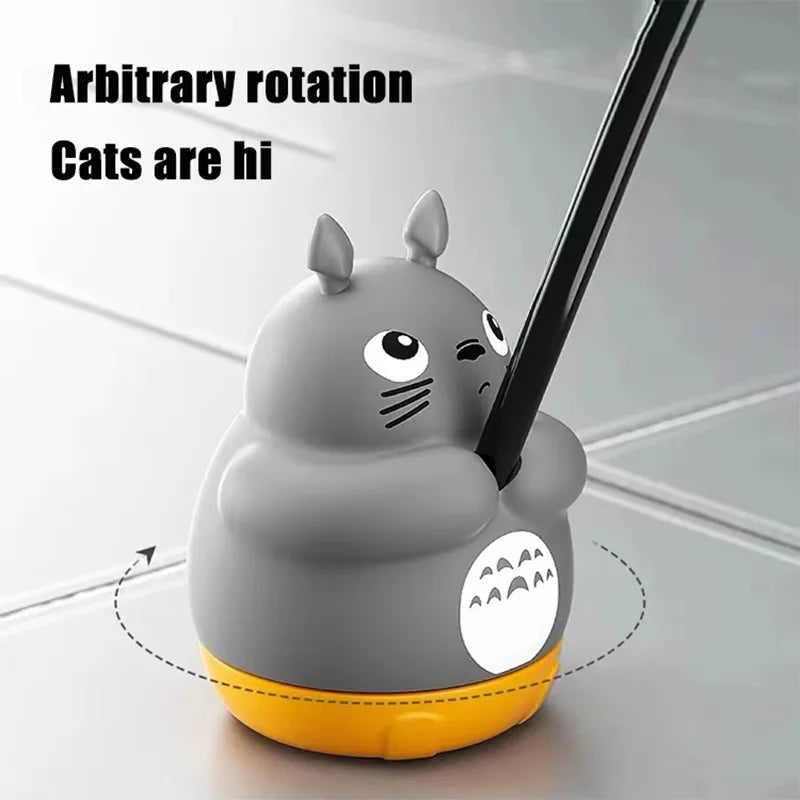 360° Rotating Feather Cat Teaser Wand with Bell