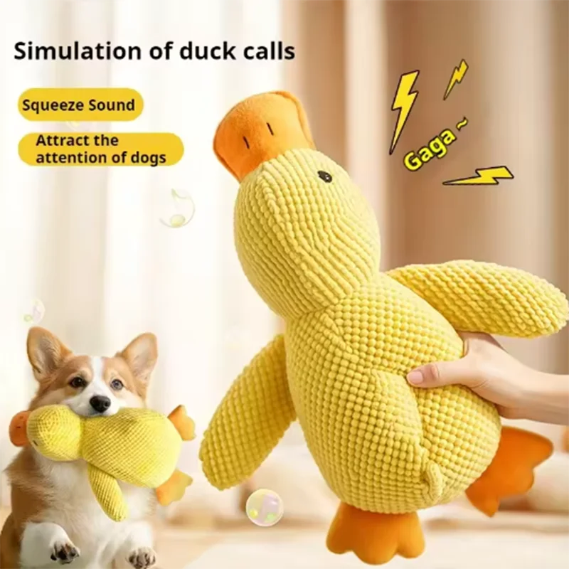 Plush Duck Comfort Toy for Dogs