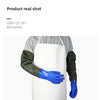 Extended Waterproof Rubber Gloves for Dishwashing, Car Washing & Labor Tasks