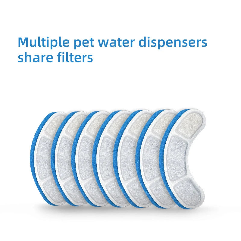 Replacement Filters for Pet Water Fountains (5 Pack) – Cats & Dogs