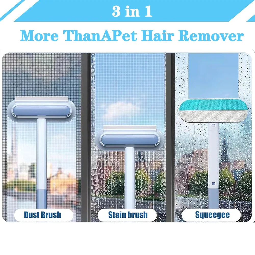 Multi-Function Pet Hair Remover Brush for Carpets, Sofas, and Clothing