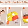 Interactive Treat Dispenser Dog Toy – Cute Yellow Duck Puzzle Feeder