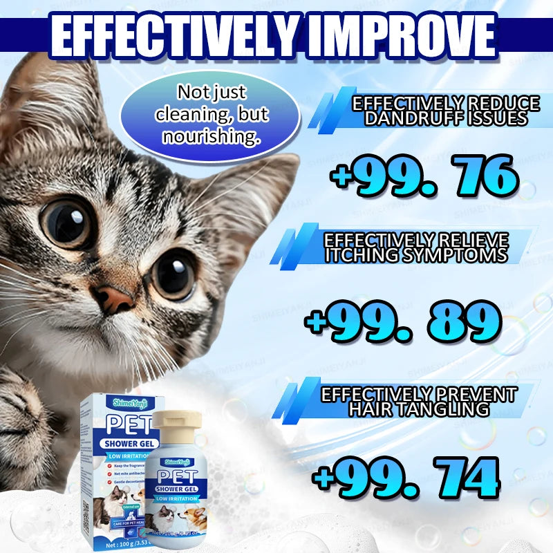 Gentle Hypoallergenic Shampoo & Conditioner Set for Dogs and Cats