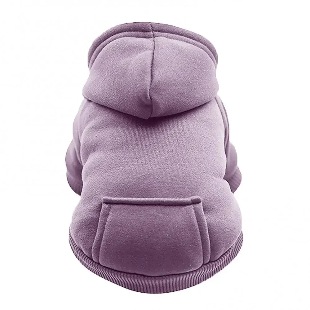 Cozy Hooded Dog Sweatshirt with Pocket