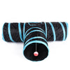 Tunnel Jouet pour Chat en S Pliable