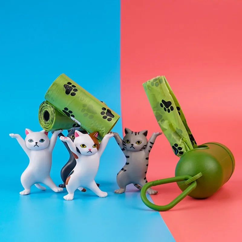 Eco-Friendly Biodegradable Dog Poop Bags with Dispenser
