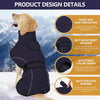 Reflective Dog Coat with Adjustable Fit