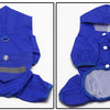 Adjustable Waterproof Dog Raincoat with Reflective Strap
