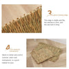 Handwoven Natural Straw Rabbit Grass Mat for Small Pets