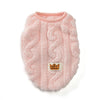 Cozy Fleece Pet Pullover for Cats and Small Dogs