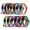 Reflective Cat Head Pet Collar with Bell for Cats and Small Dogs