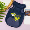 Breathable Mesh Pet Vest with Cute Cartoon Print