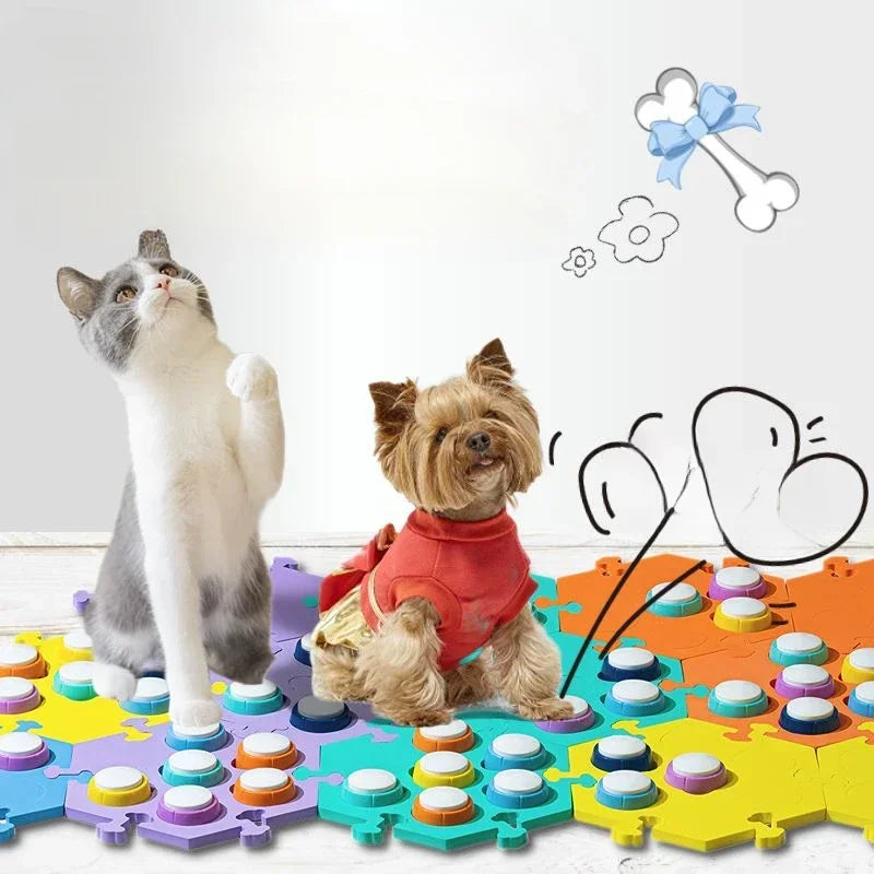 Recordable Pet Communication Buttons for Dogs & Cats