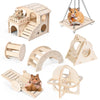 Hamster-Holzschaukel & Wippe Spielzeug