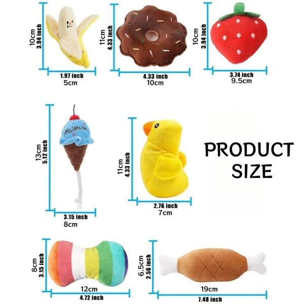 7-Piece Puppy Sound Toys Set