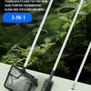 Racleur de verre d'aquarium extensible