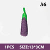 Natural Corn Husk Chew Toys for Small Pets – Carrot, Radish & Woven Ball Set